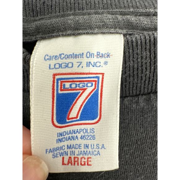 90s Vintage Green Bay Packers Shirt Mens Large Black Super Bowl 1997 XXXI - Picture 2 of 8